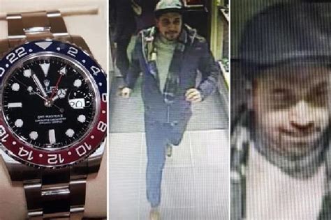 rolex police|Rolex watches stolen.